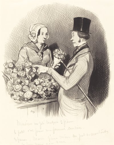 Den, kdy musíte být galantní od Honoré Daumier