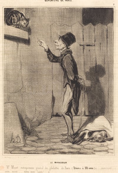 Marauder od Honoré Daumier