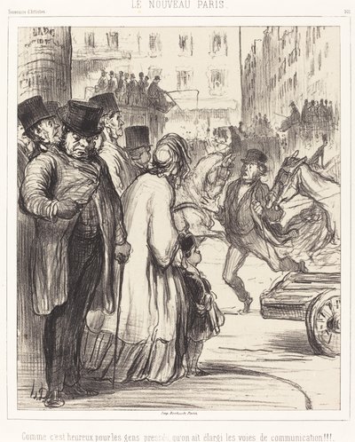 Nová Paříž od Honoré Daumier