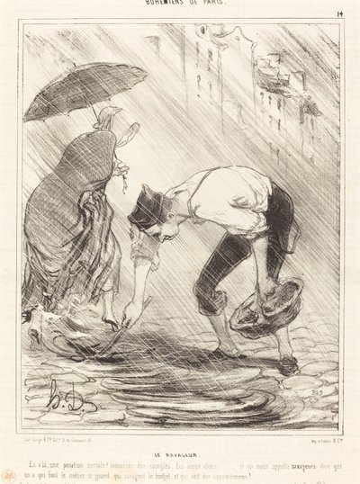 The Ravager od Honoré Daumier
