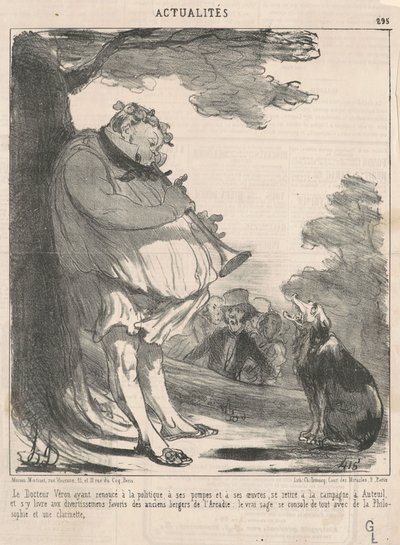 Doktorka Véron... z Auteuil... od Honoré Daumier