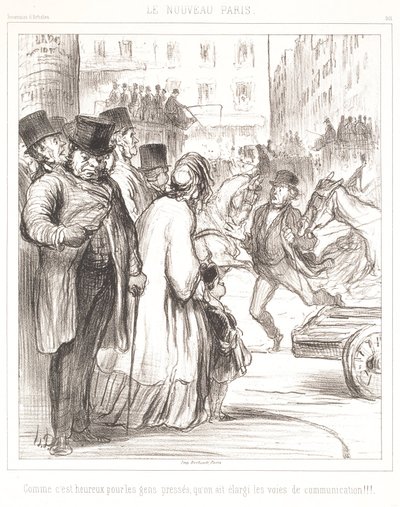 Nová Paříž od Honoré Daumier