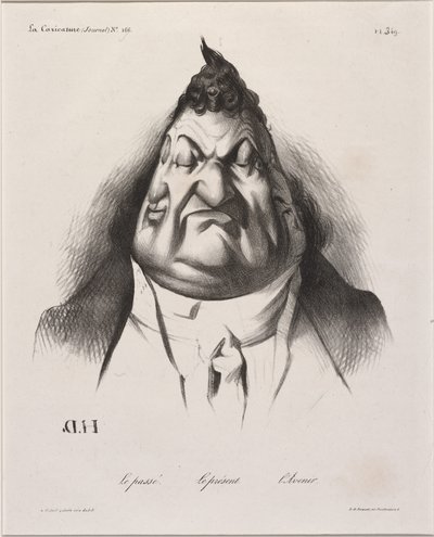 Minulost – přítomnost – budoucnost od Honoré Daumier