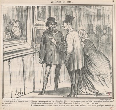 Malíř, který měl obraz, odmítl... od Honoré Daumier