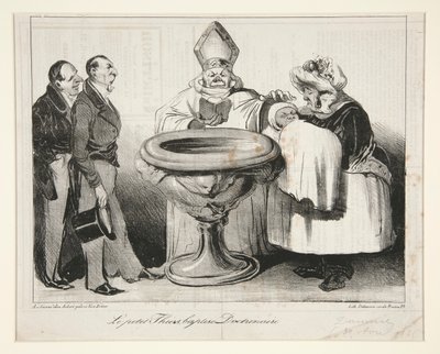 Malý Thiers, pokřtěný? Doctrinaire (Young Thiers od Honoré Daumier