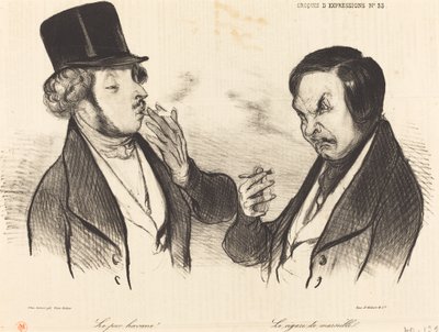 Čistá Havana! Marseillský doutník od Honoré Daumier