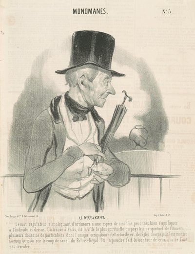 Regulátor od Honoré Daumier