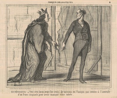 Režisér od Honoré Daumier