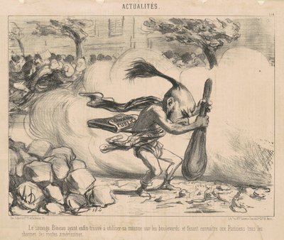Divoké bineau s... od Honoré Daumier