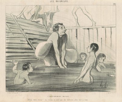Vzájemná výuka od Honoré Daumier