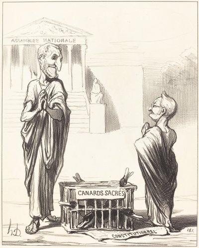 Předzvěsti říše... od Honoré Daumier