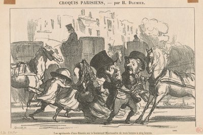Vybavení flanerie... od Honoré Daumier