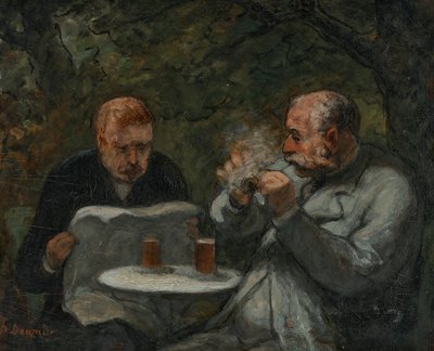 Pijáci piva od Honoré Daumier