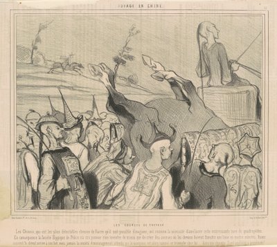koňské dostihy od Honoré Daumier