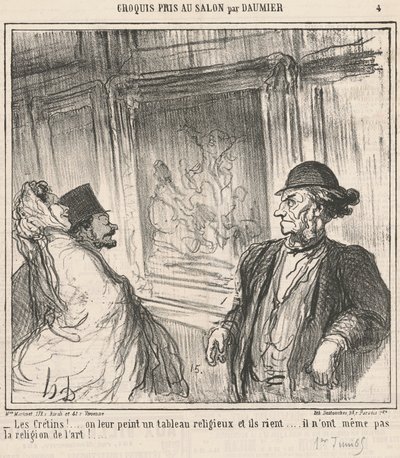 Hlupáci! ... namalujeme jim obrázek ... od Honoré Daumier