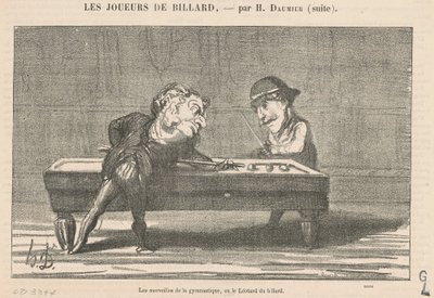 Zázraky gymnastiky... od Honoré Daumier