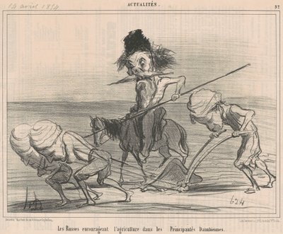 Rusové podporují zemědělství od Honoré Daumier