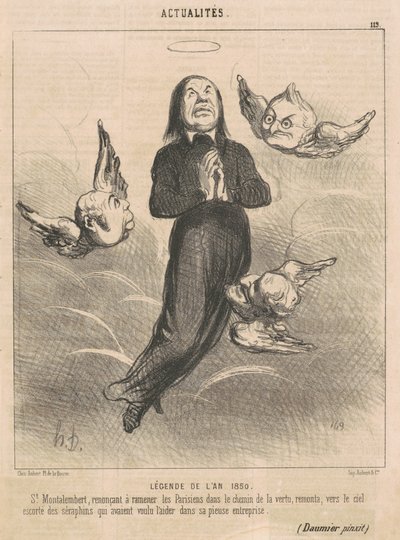 Legenda roku 1850 od Honoré Daumier