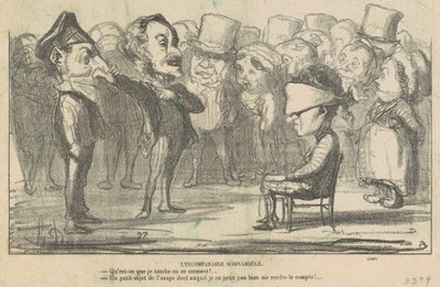 Nesrovnatelný náměsíčník od Honoré Daumier