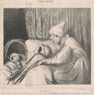 sluch od Honoré Daumier
