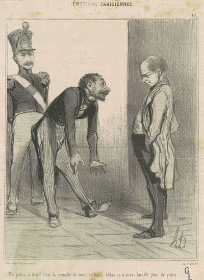 Moje vlast, moje?... od Honoré Daumier