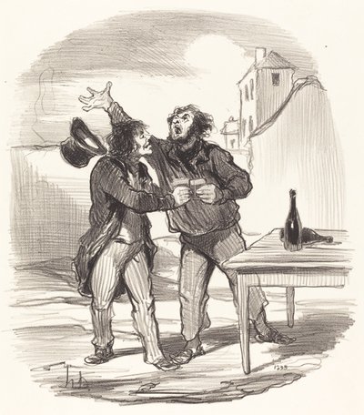 Člen... ze dne 10. prosince při... od Honoré Daumier