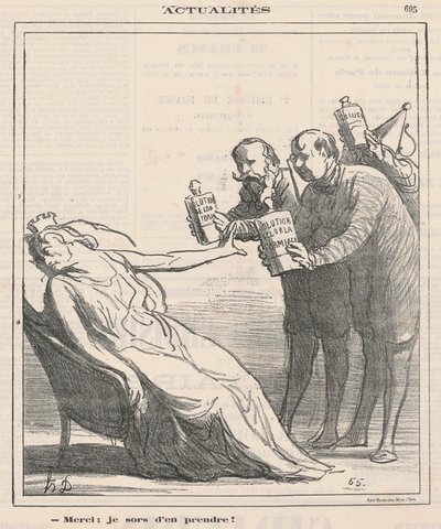 Děkuji, vezmu si nějaké od Honoré Daumier