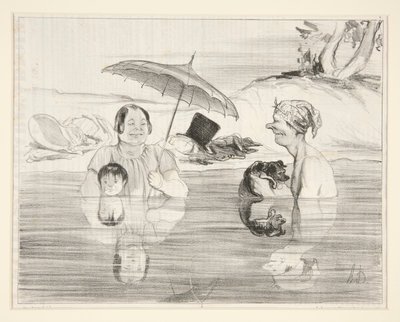 paní Greluche: Oh, Gustave, co? od Honoré Daumier