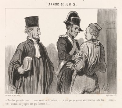 Má drahá co chceš... od Honoré Daumier