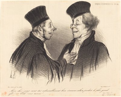 Můj drahý! obdivuhodně jsi omdlel... od Honoré Daumier