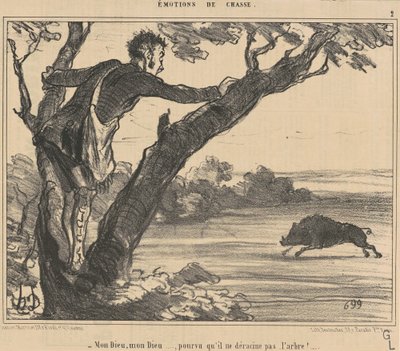 Můj bože, můj bože... za předpokladu... od Honoré Daumier