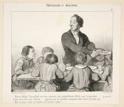 Pane Adolphe Chamouillarde, ukážete se tedy. #10 mezi učiteli a humry od Honoré Daumier