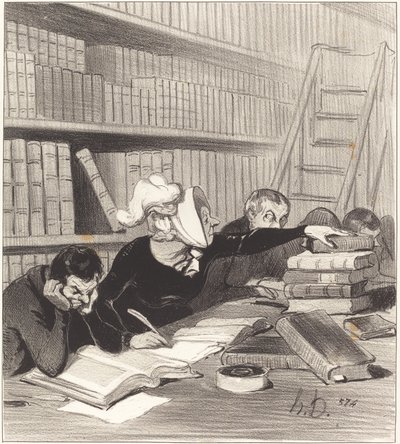 Pane, omlouvám se, jestli vás trochu obtěžuji... od Honoré Daumier