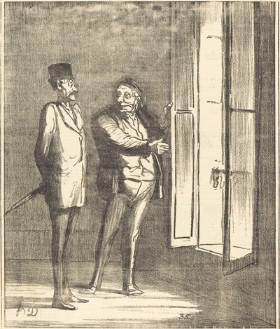 Pane tady bude dobře... od Honoré Daumier