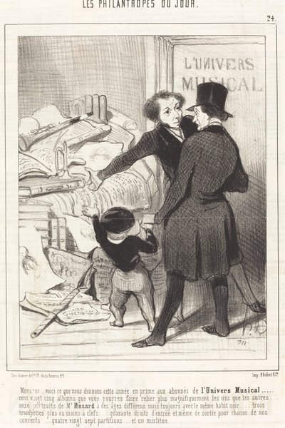 Pane...zde je to, co dáváme...jako bonus... od Honoré Daumier
