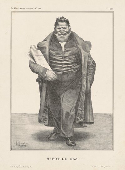 Pan Pot de Noz. od Honoré Daumier