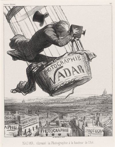 Nadar pozvedá fotografii na vrchol umění od Honoré Daumier