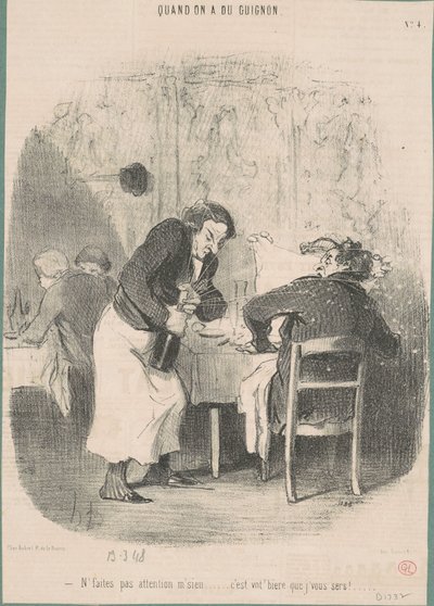 Nevšímejte si toho pane... od Honoré Daumier