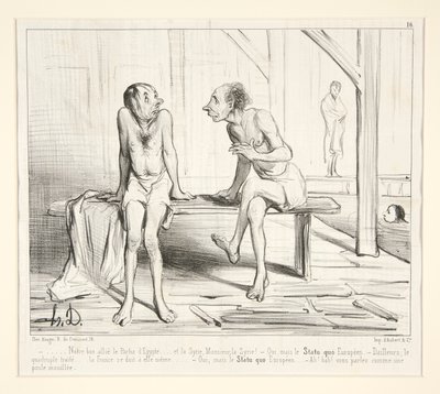 Náš dobrý spojenec Pacha d od Honoré Daumier