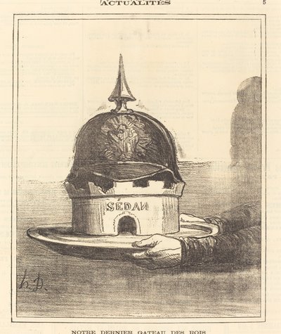 Náš poslední královský dort od Honoré Daumier