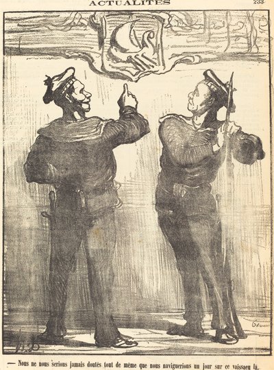 Nikdy by nás nenapadlo... od Honoré Daumier