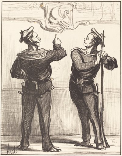Nikdy by nás nenapadlo... od Honoré Daumier