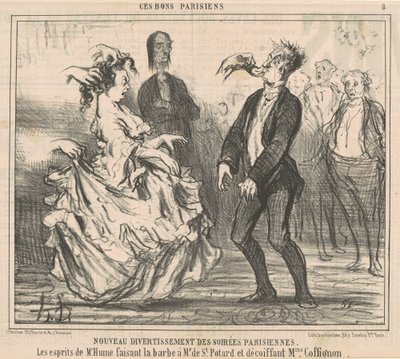 Nová večerní zábava od Honoré Daumier