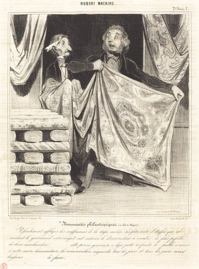 Filantropické novinky... od Honoré Daumier