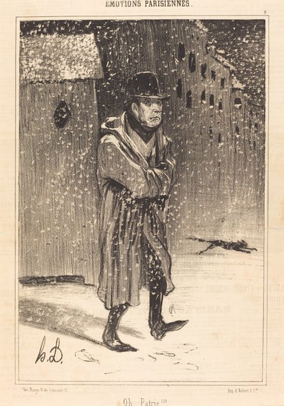 Ach vlast!!! od Honoré Daumier
