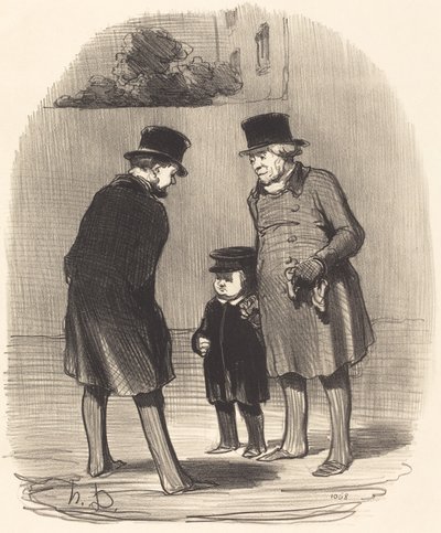 Ano, pane Chapuzote... od Honoré Daumier