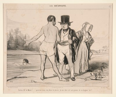 Promiňte, pane starosto! od Honoré Daumier
