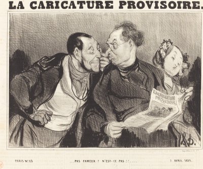 Neslavný? Není to ono!!... od Honoré Daumier