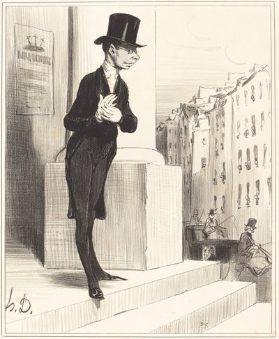 piknik od Honoré Daumier