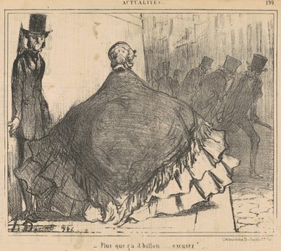 Víc než ten míč... Promiňte! ... od Honoré Daumier